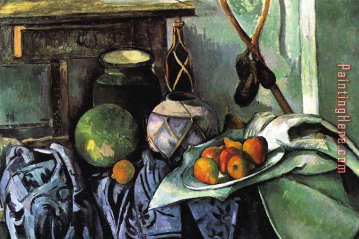 Paul Cezanne Still Life with Eggplant